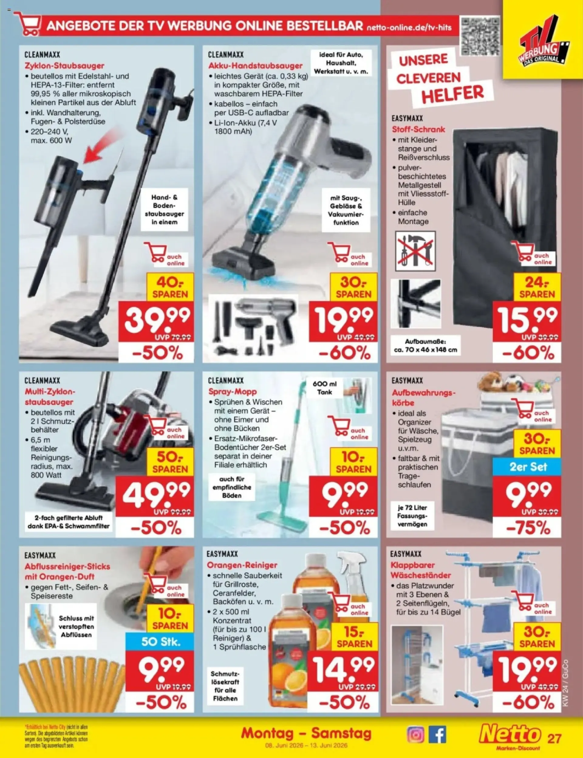 Netto Marken-Discount folders van 8 juni tot 13 juni 2026 - Folder pagina 45