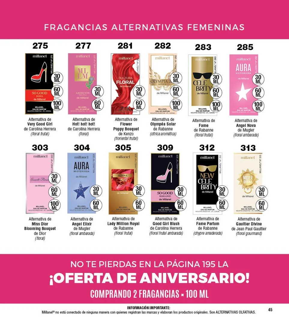 Ofertas de Ofertas Millanel  30 de marzo al 26 de abril 2026 - Página 45 del catálogo