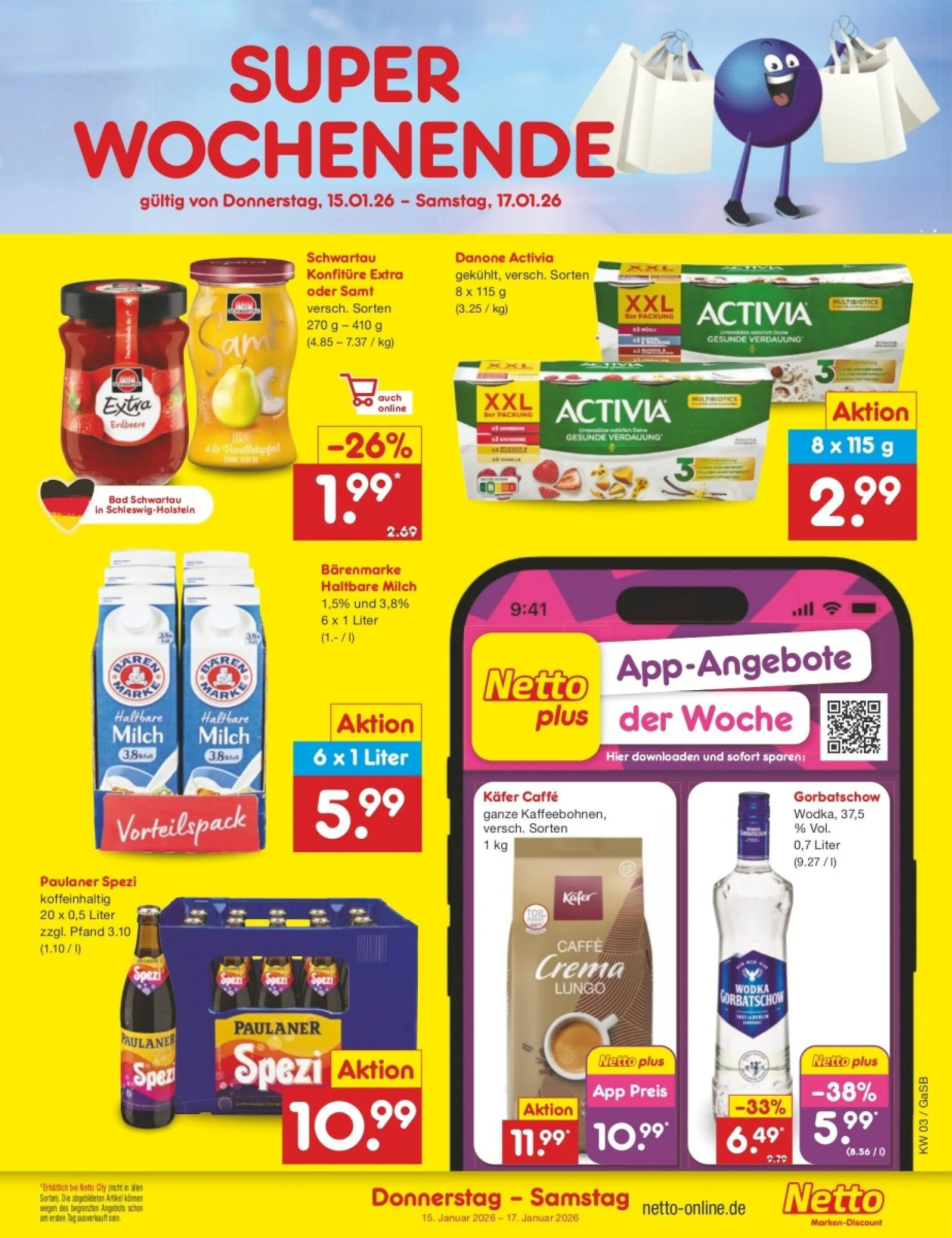  Netto Marken-Discount folders van 12 januari tot 17 januari 2026 - Folder pagina 45