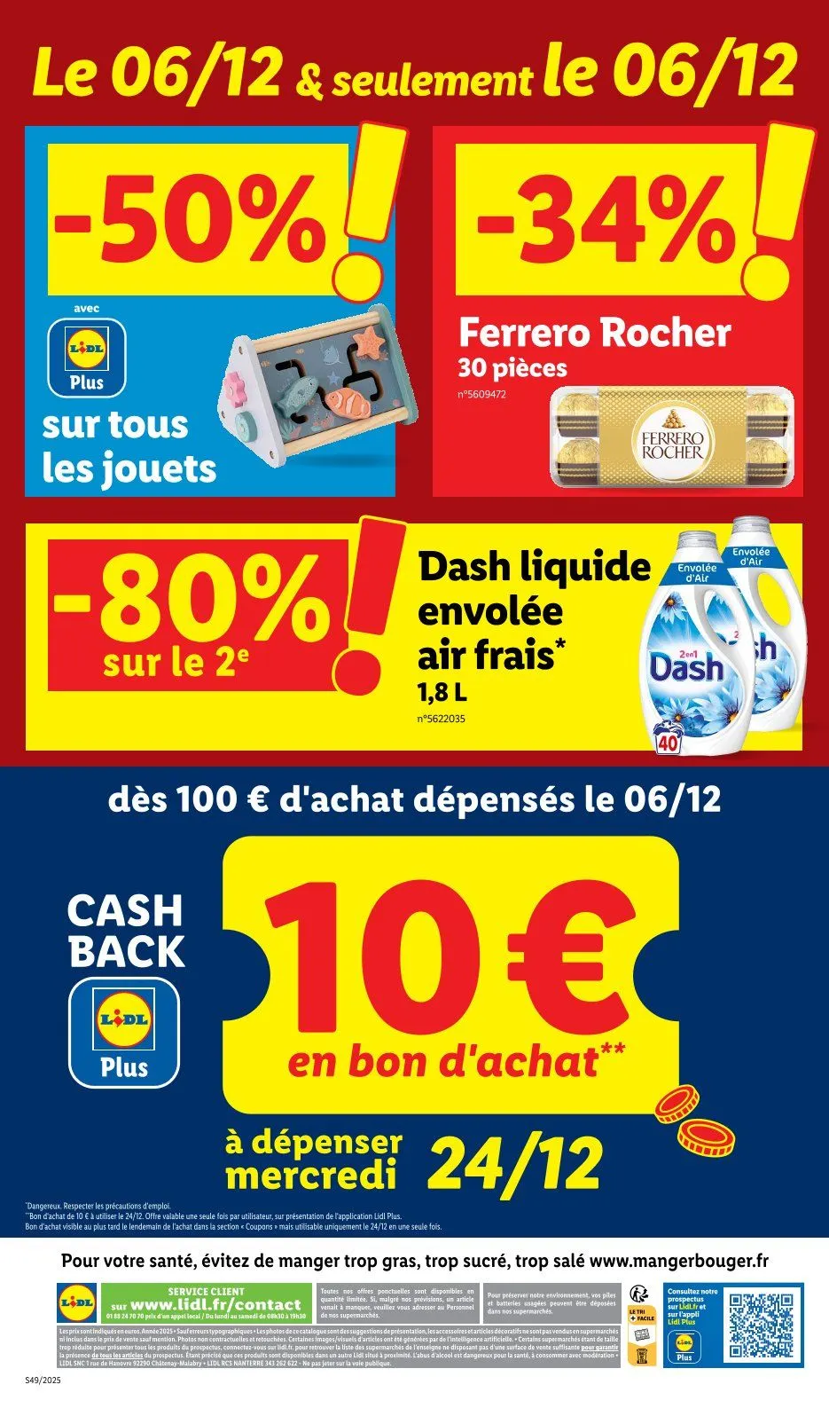 Lidl Tarjoukset voimassa alkaen 4. joulukuuta - 10. joulukuuta 2025 - Tarjouslehti sivu 45