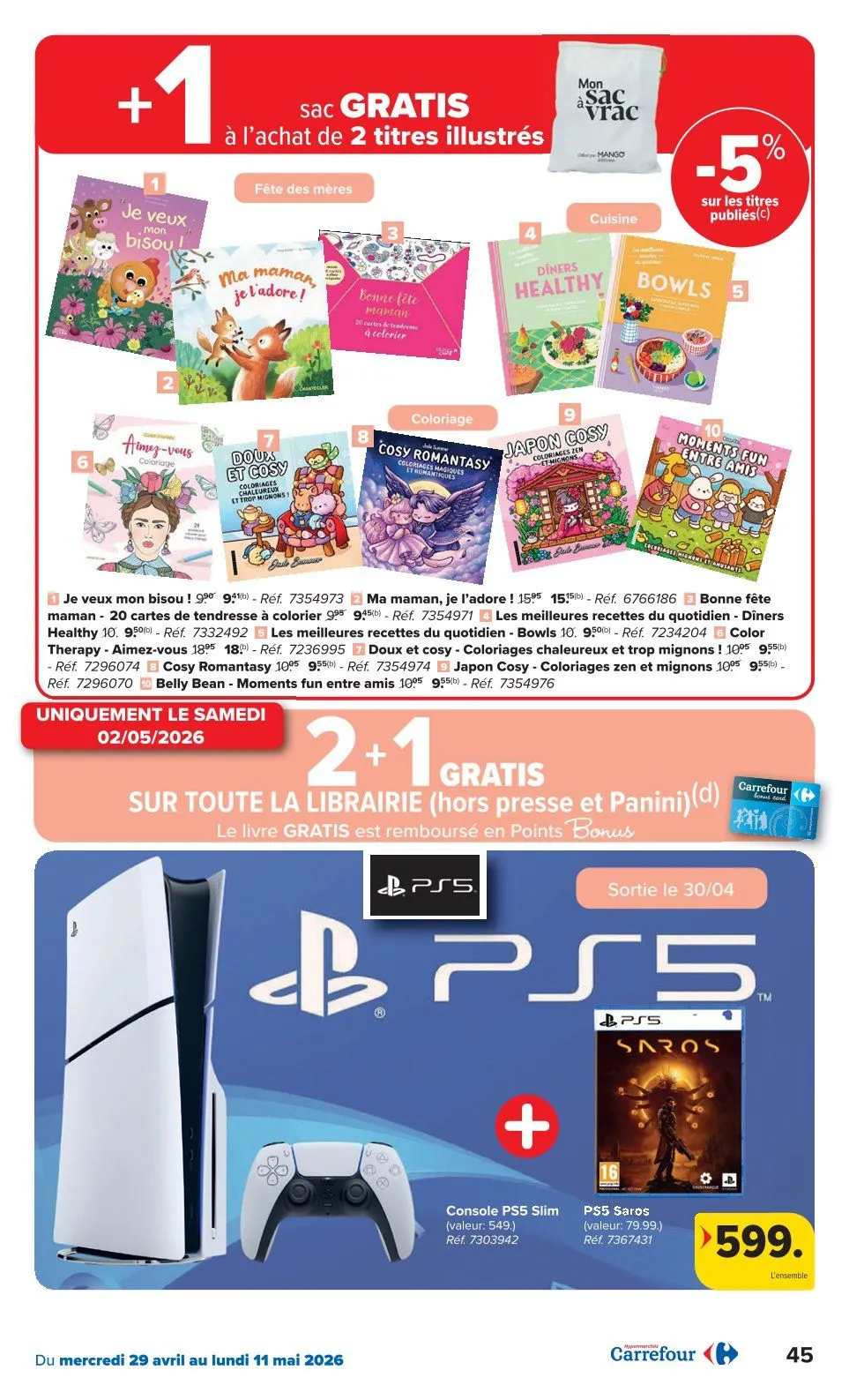 Carrefour folders van 29 april tot 11 mei 2026 - folder pagina 45