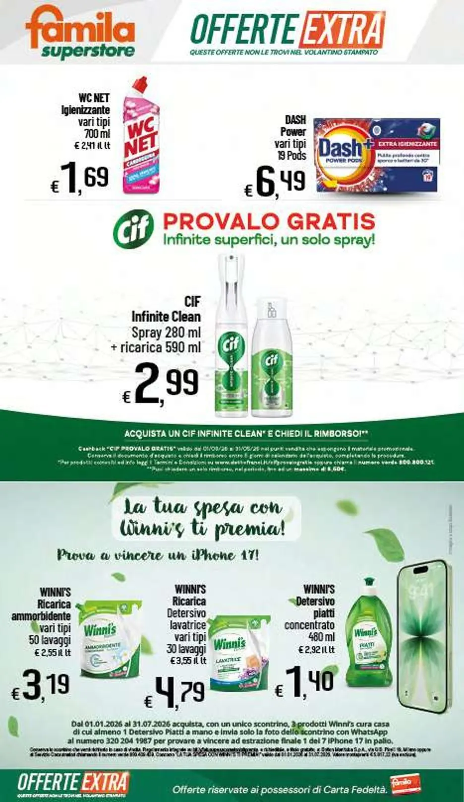  Volantini Famila Superstore da 26 marzo a 4 aprile di 2026 - Pagina del volantino 45