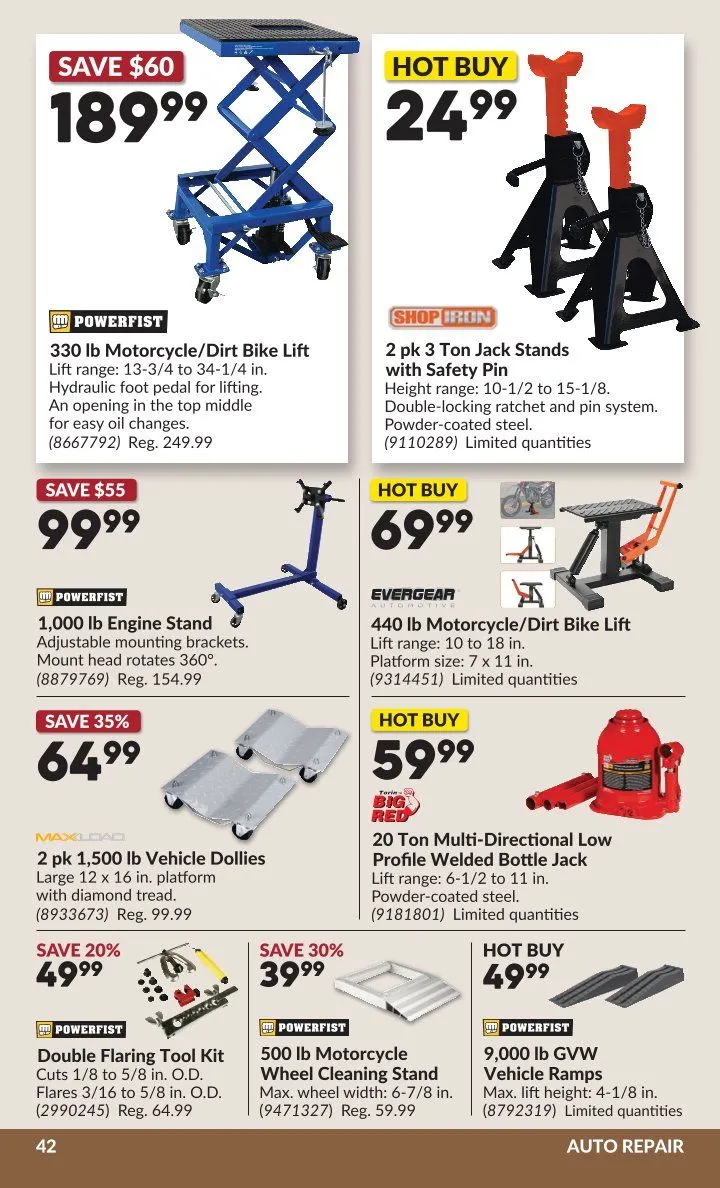 Princess Auto Sales from April 7 to April 19 2026 - flyer page 45