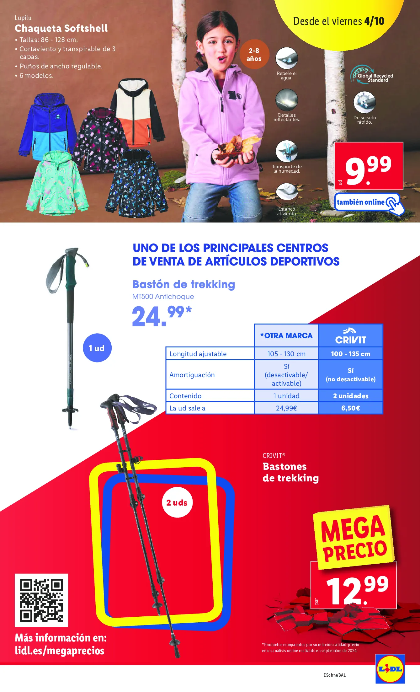 Catálogo de Lidl Ofertas desde el 30/06 al 06/10 30 de septiembre al 6 de octubre 2024 - Página 45
