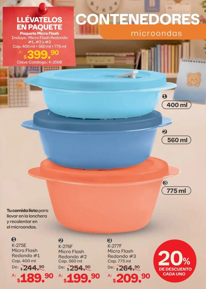 Catálogo de Tupperware Ofertas 15 de junio al 12 de julio 2026 - Pagina 45