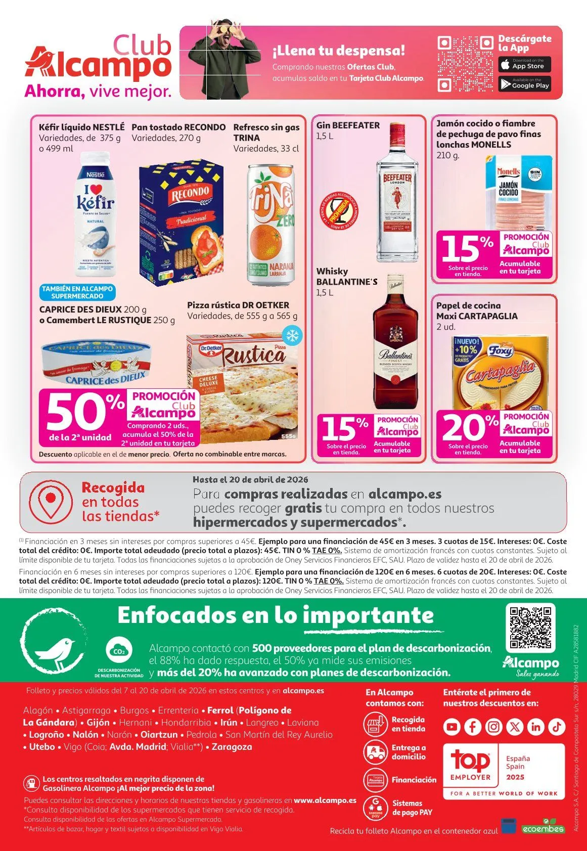 Catálogo de  Alcampo Ofertas 7 de abril al 20 de abril 2026 - Página 45