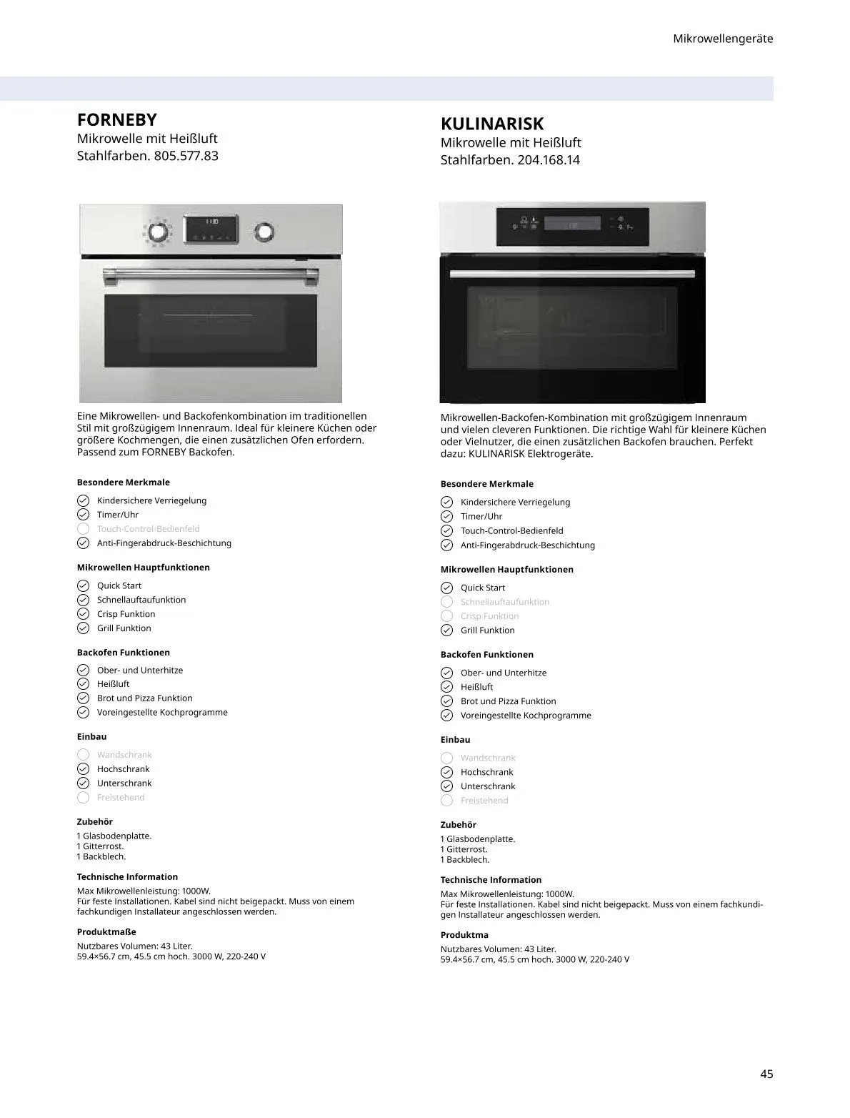  IKEA Prospekte von 15. Mai bis 31. Juli 2026 - Flugblätt seite  45