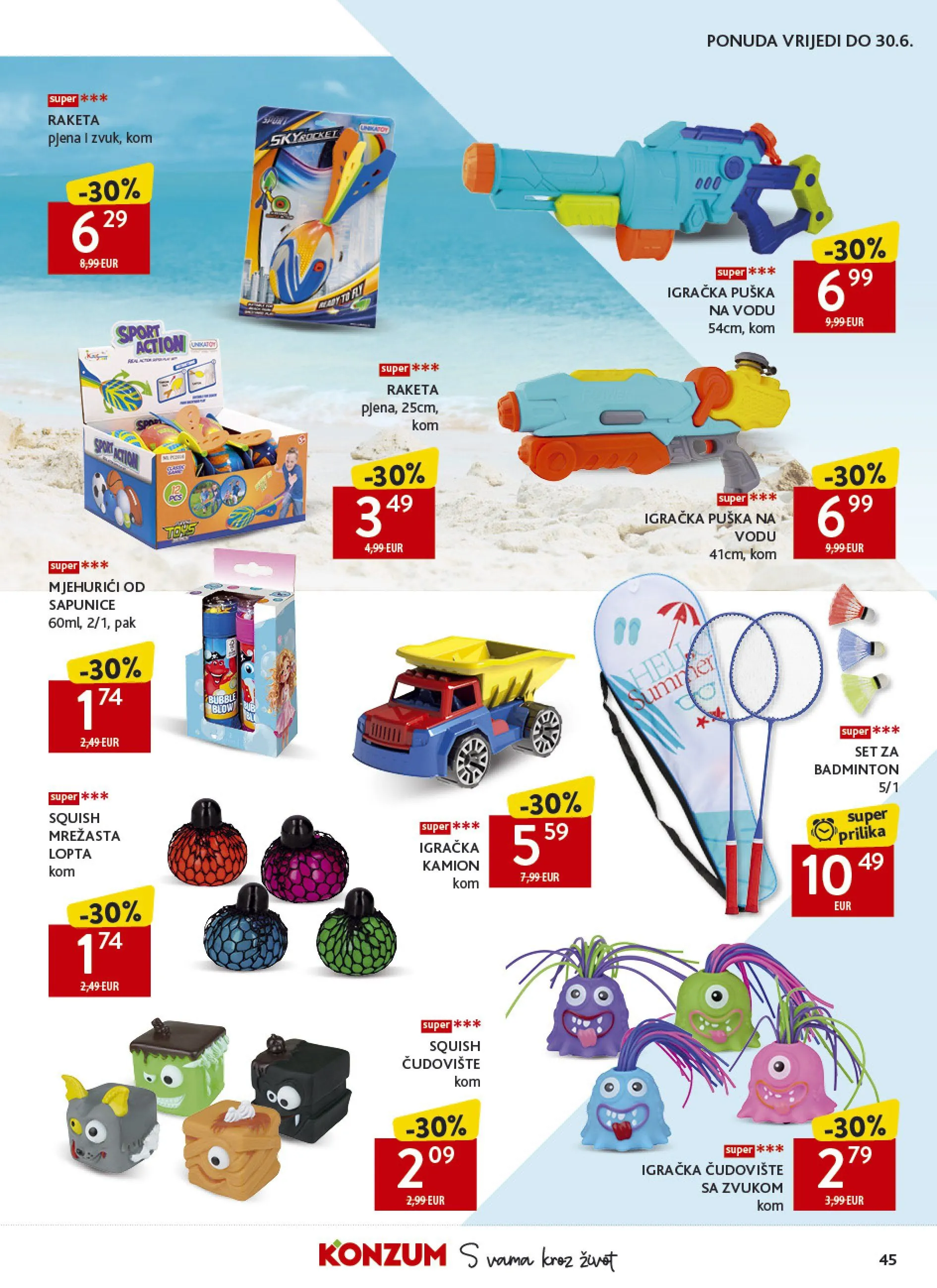 Katalog KONZUM od 17. lipnja do 23. lipnja 2026. - Pregled Stranica 45