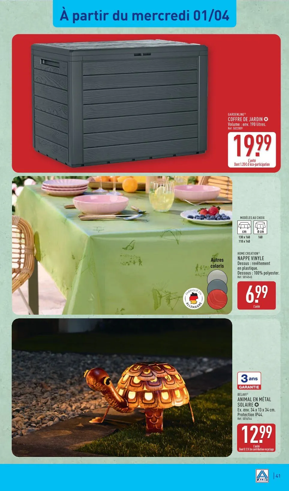 Catalogues ALDI du 31 mars au 6 avril 2026 - Catalogue page 45