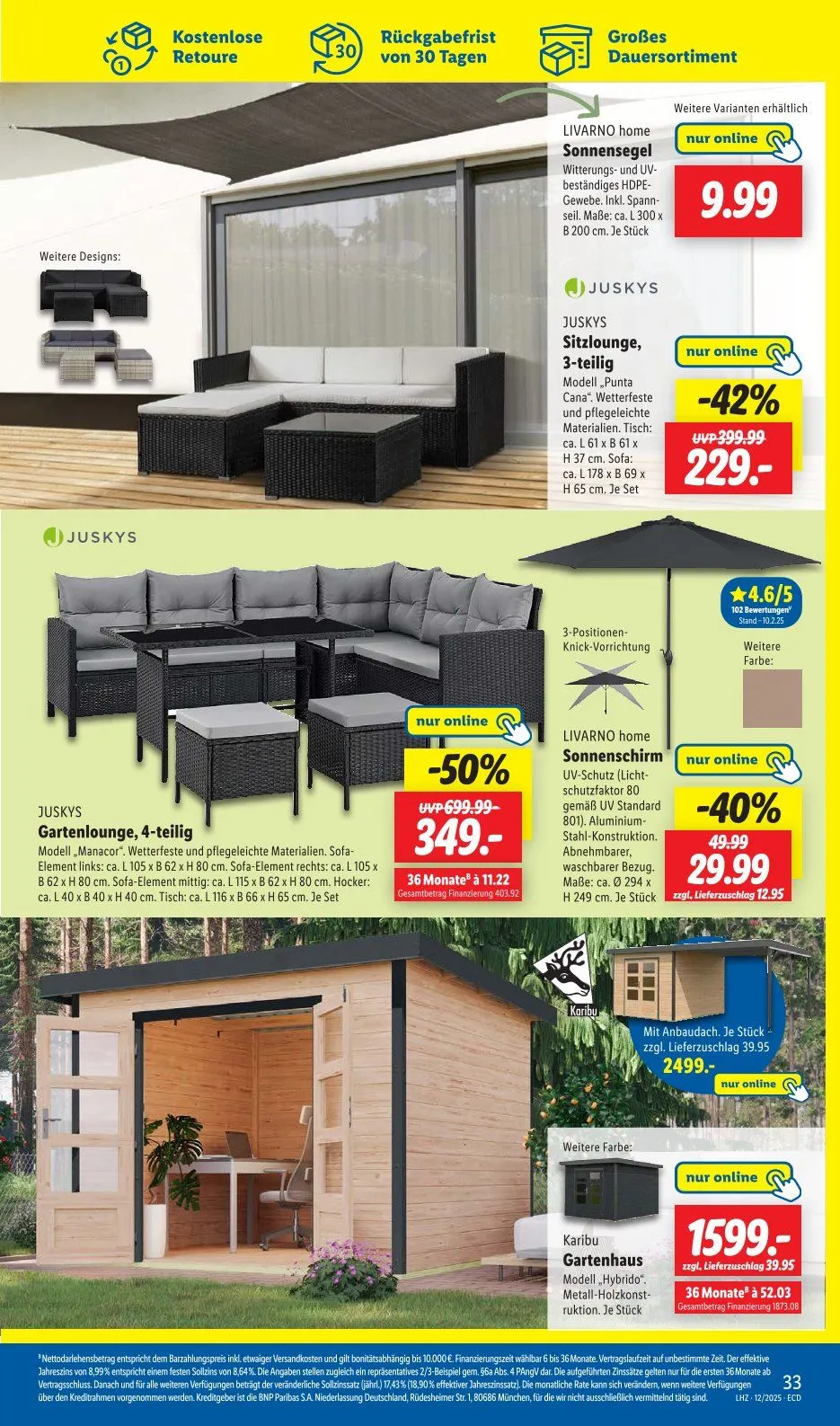 Lidl Prospekt von 17. März bis 22. März 2025 - Prospekt seite 45