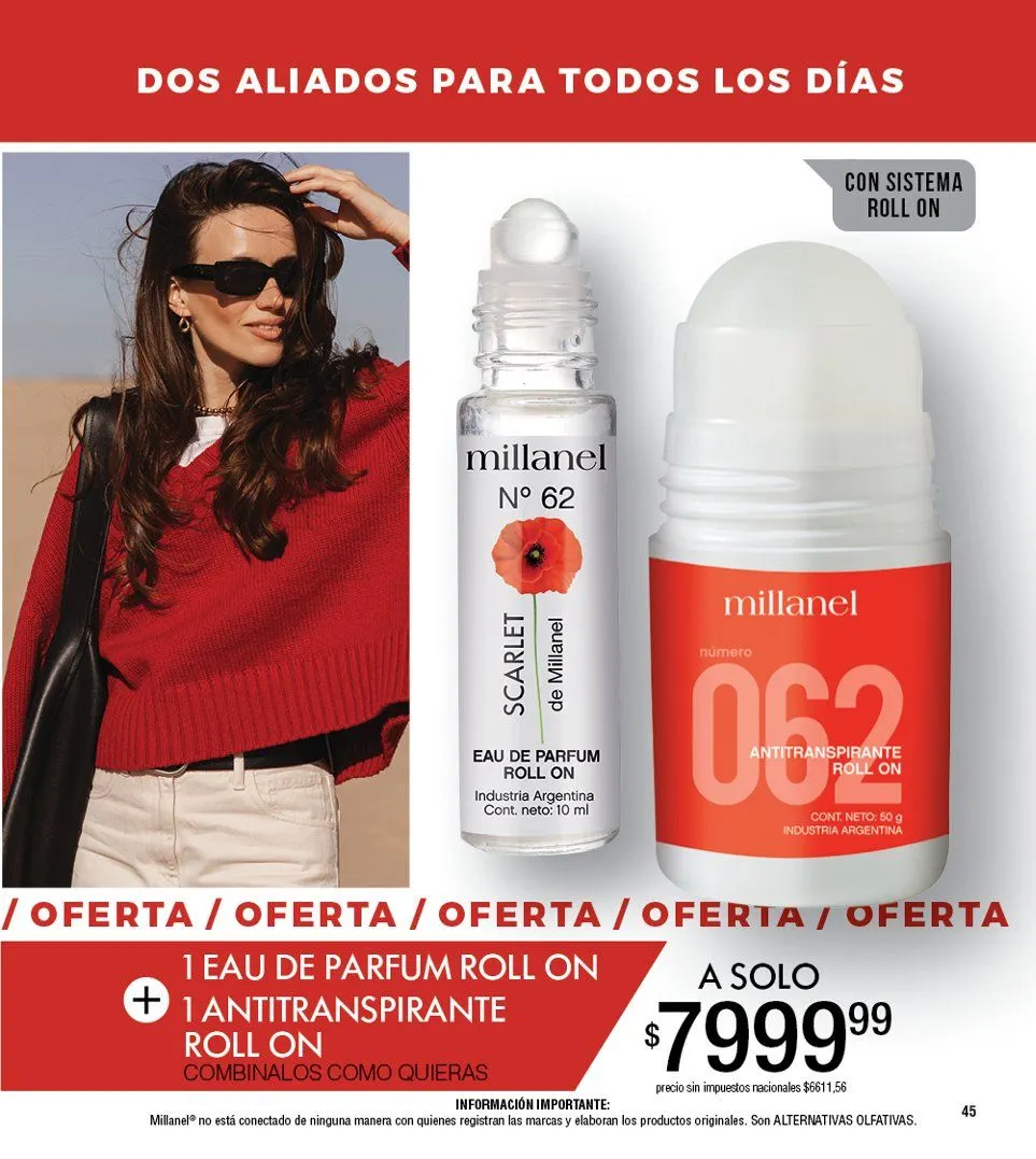 Ofertas de  Ofertas Millanel  27 de abril al 24 de mayo 2026 - Página 45 del catálogo