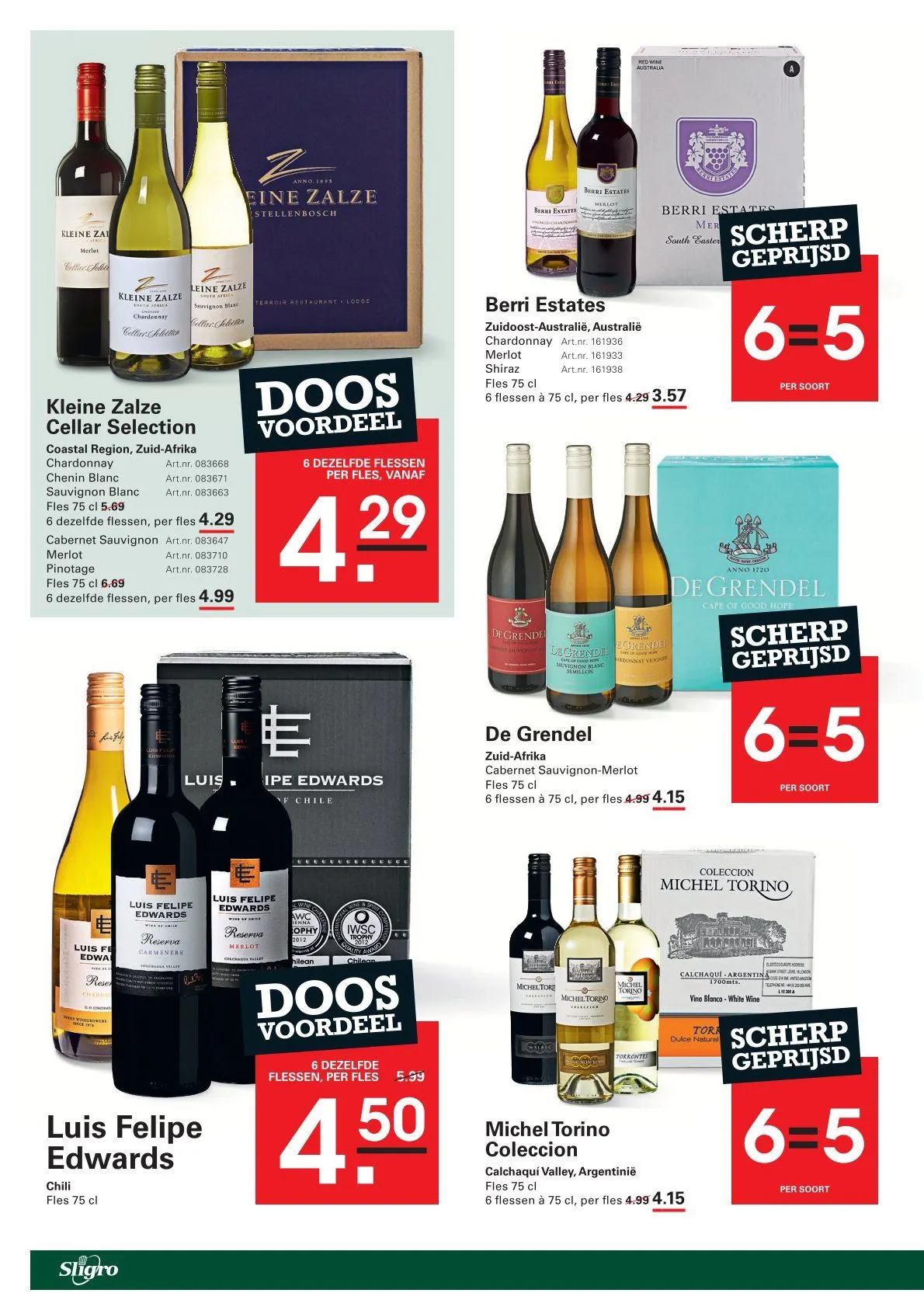 Sligro van Speciale aanbiedingen  van 2 januari tot 20 januari 2025 - Folder pagina 46
