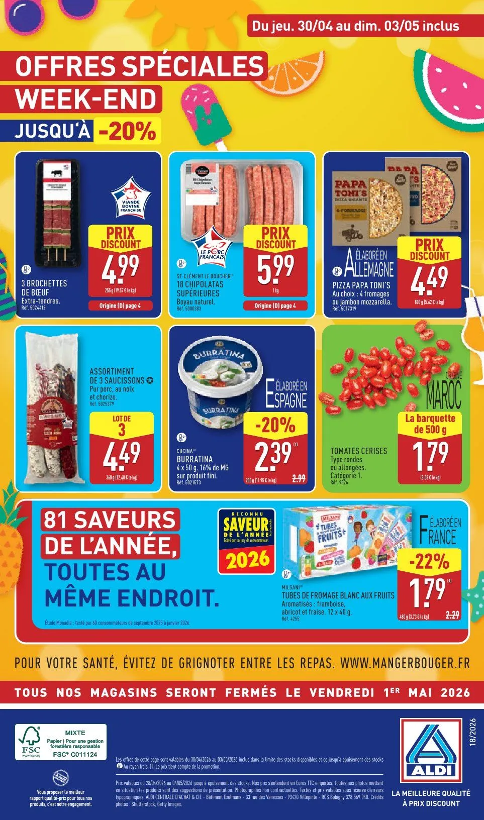  ALDI Catalogue du 29 avril au 4 mai 2026 - Catalogue page 46