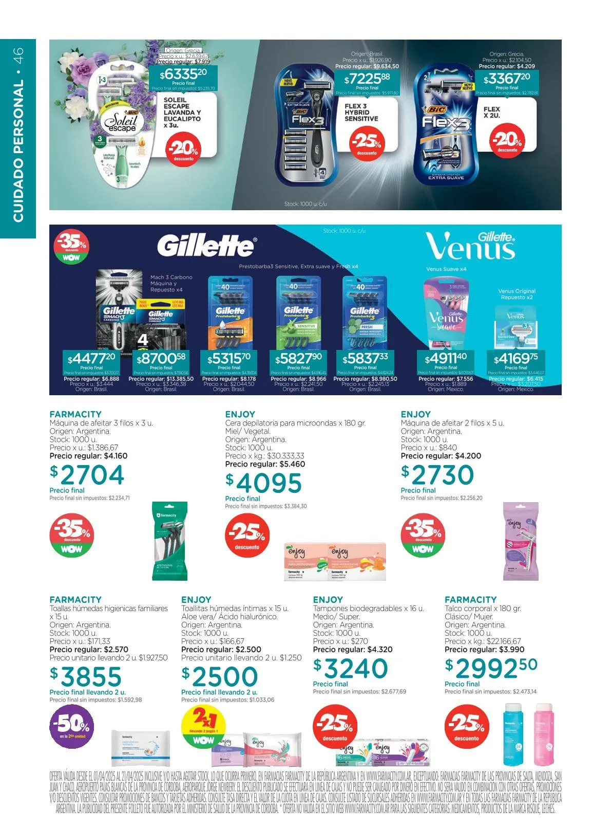 Ofertas de Farmacity Ofertas 7 de abril al 21 de abril 2025 - Página 46 del catálogo
