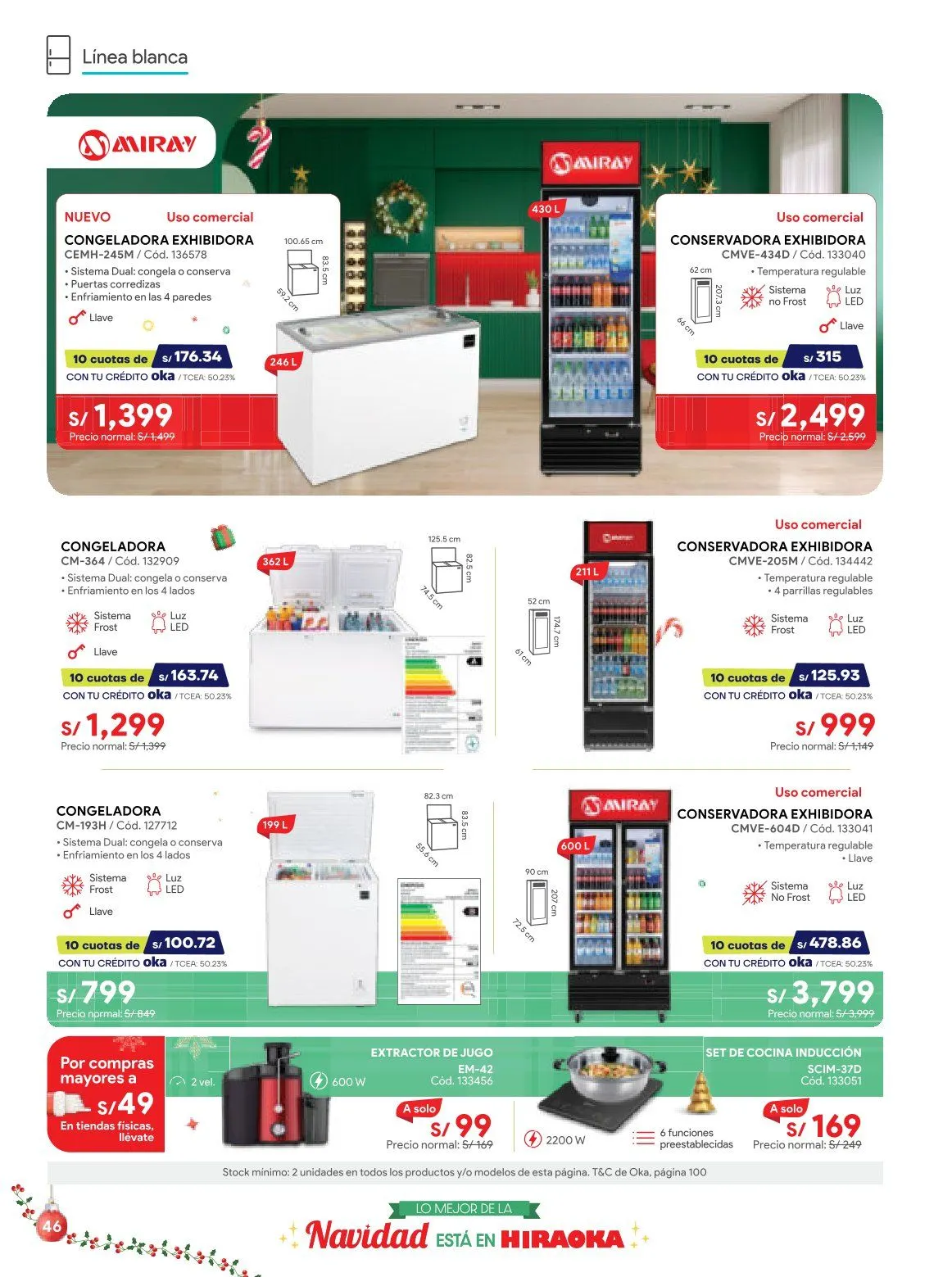 Catalogo de Hiraoka Ofertas 9 de diciembre al 31 de diciembre 2025 - Pag 46