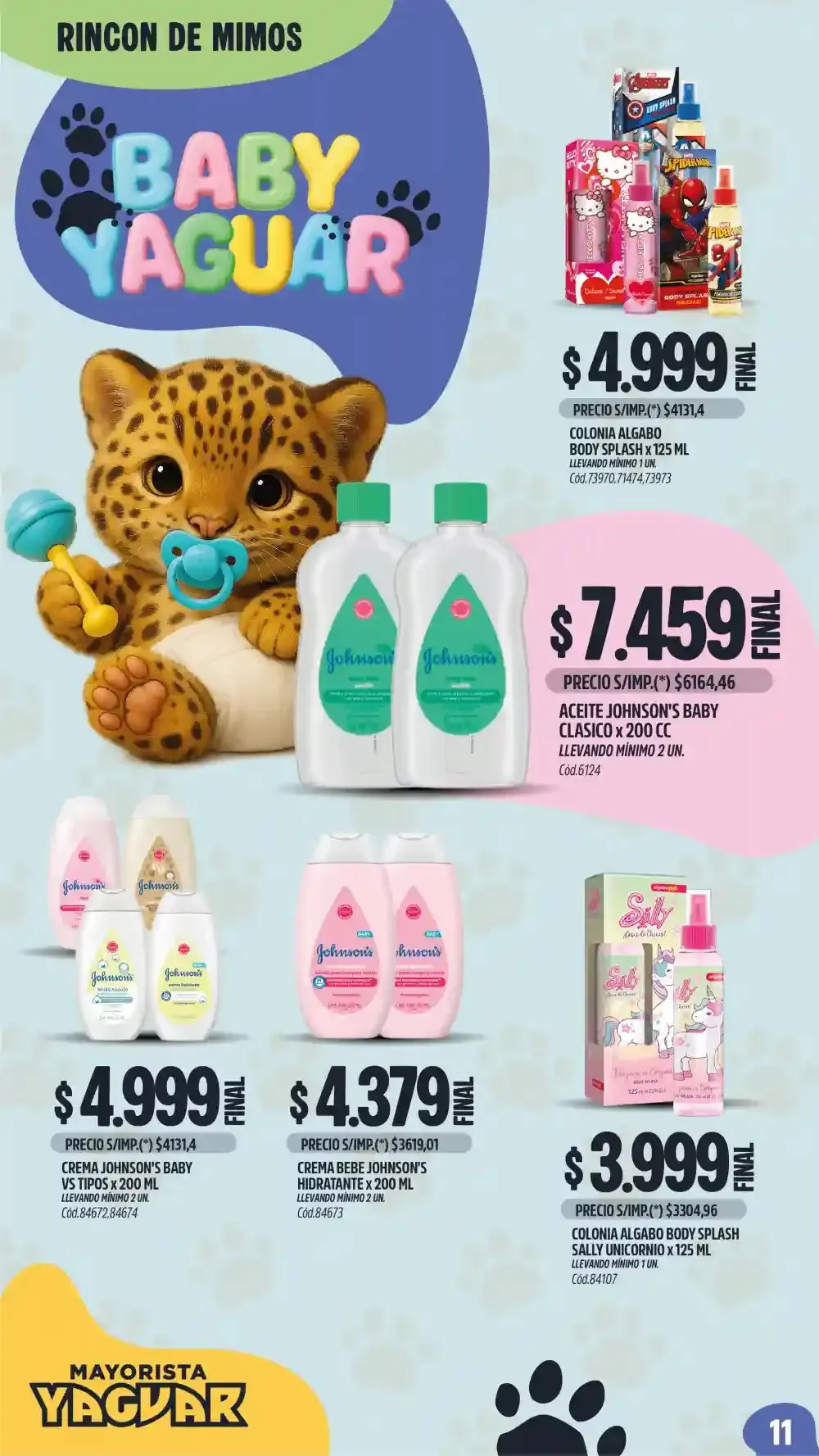 Ofertas de  Ofertas Yaguar - Últimos catálogos 8 de septiembre al 15 de septiembre 2025 - Página 45 del catálogo