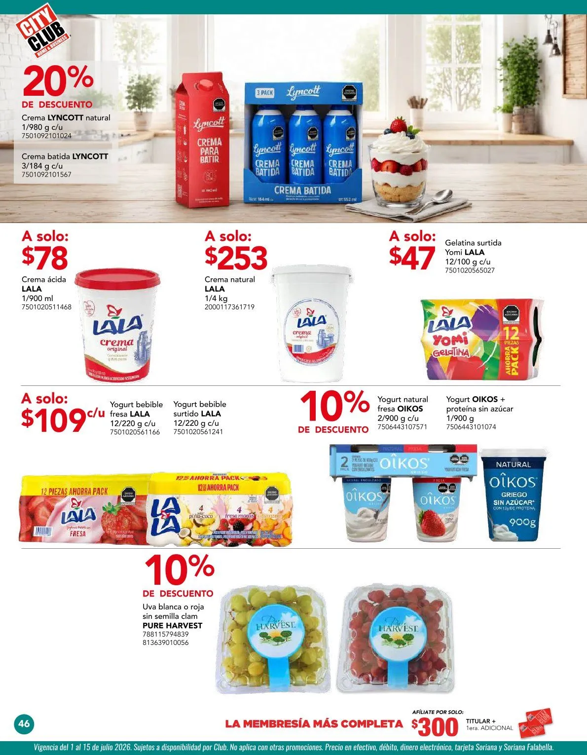 Catálogo de City Club Ofertas 1 de julio al 31 de julio 2026 - Pagina 46