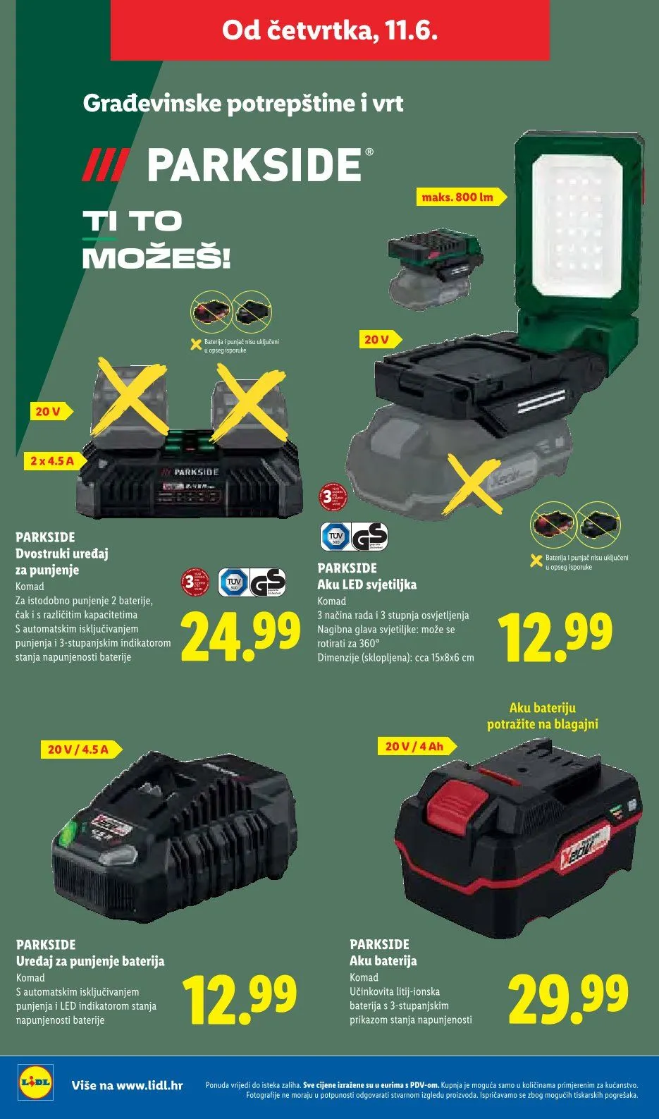 Katalog  LIDL od 8. lipnja do 14. lipnja 2026. - Pregled Stranica 46
