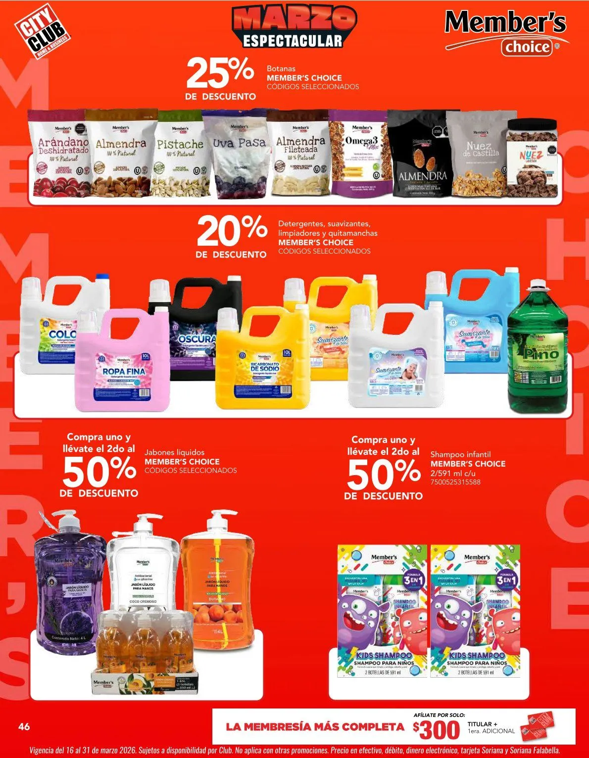 Catálogo de Ofertas City Club 2 de marzo al 31 de marzo 2026 - Pagina 46