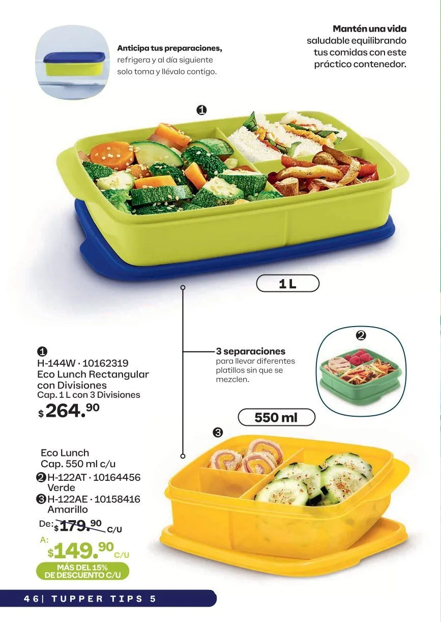Catálogo de Tupperware Ofertas 17 de abril al 20 de mayo 2026 - Pagina 46
