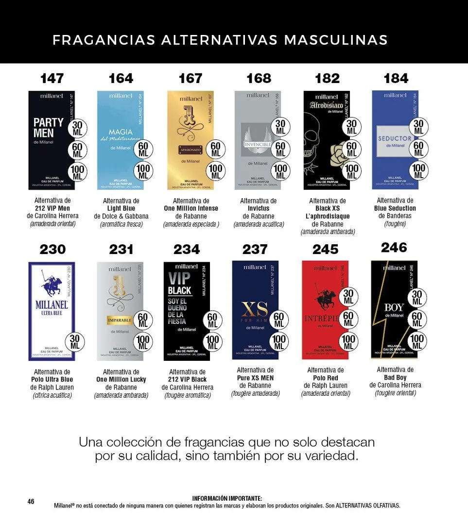 Ofertas de  Ofertas Millanel  20 de julio al 16 de agosto 2026 - Página 46 del catálogo