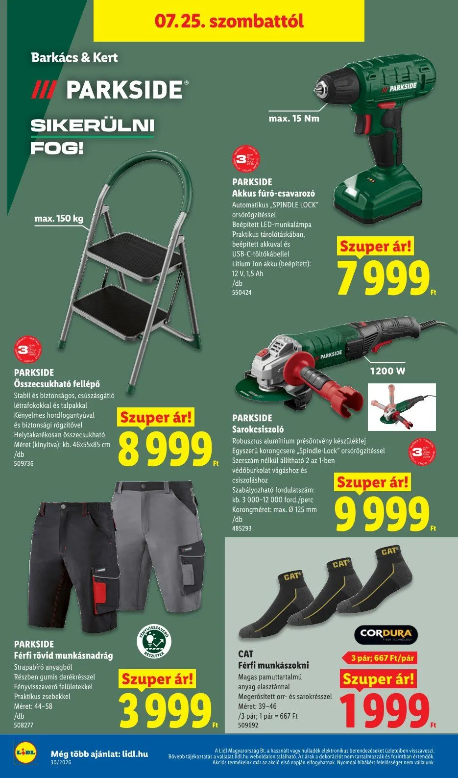 Katalógus Lidl legfrissebb ajánlatai július 23.-tól július 29.-ig 2026. - Oldal 46