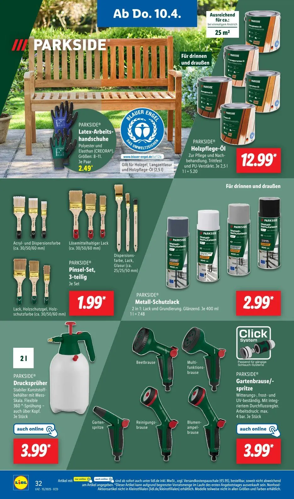 Lidl Prospekt von 7. April bis 12. April 2025 - Prospekt seite 45