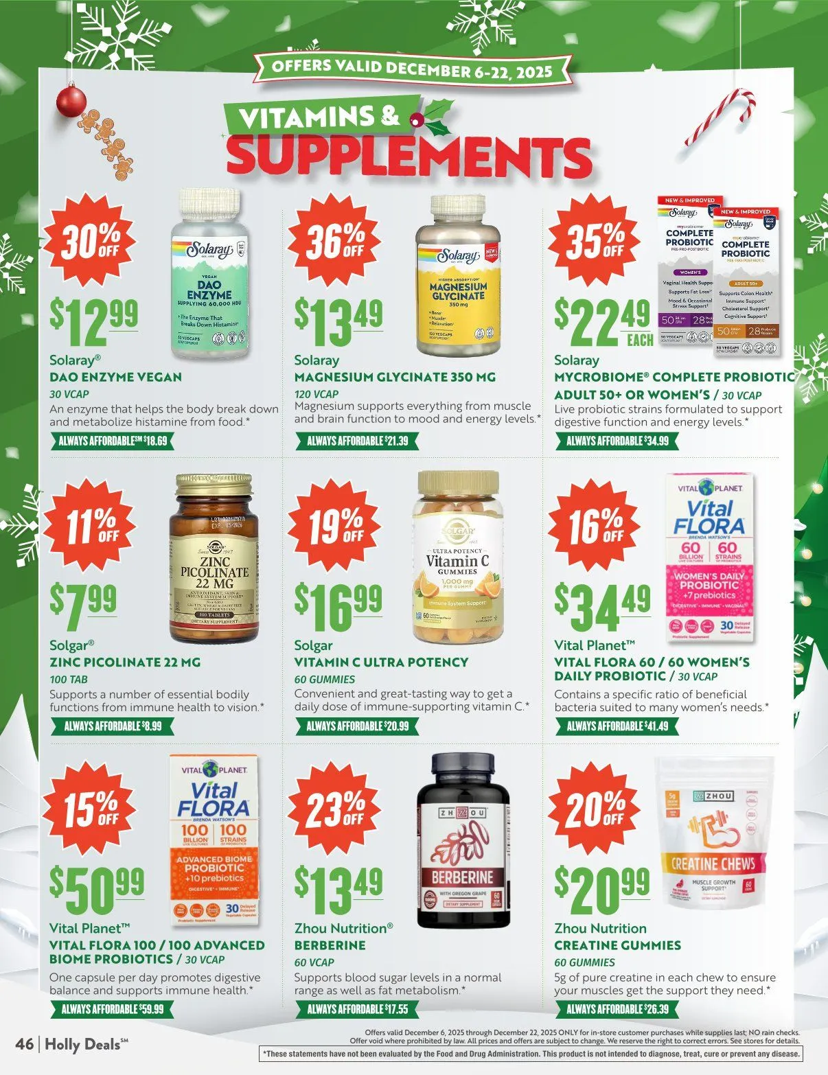 Weekly ad Natural Grocers Sales from December 6 to December 12 2025 - Page 46