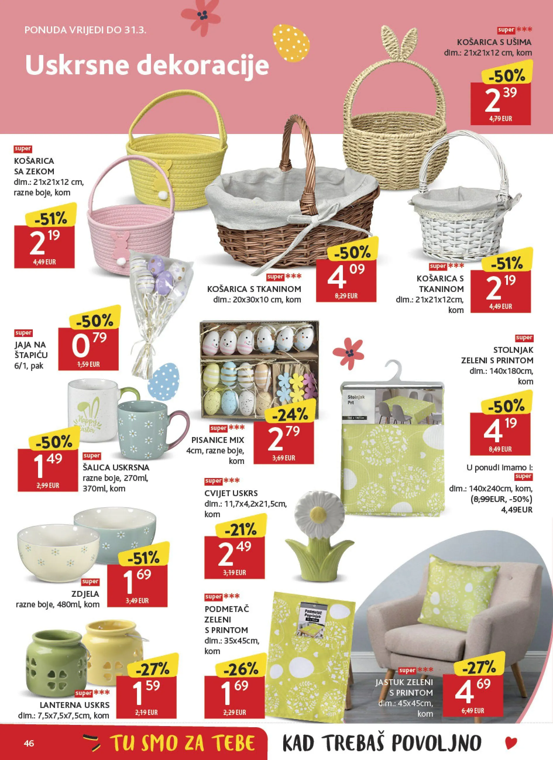 Katalog Konzum od 25. ožujka do 4. travnja 2026. - Pregled Stranica 46