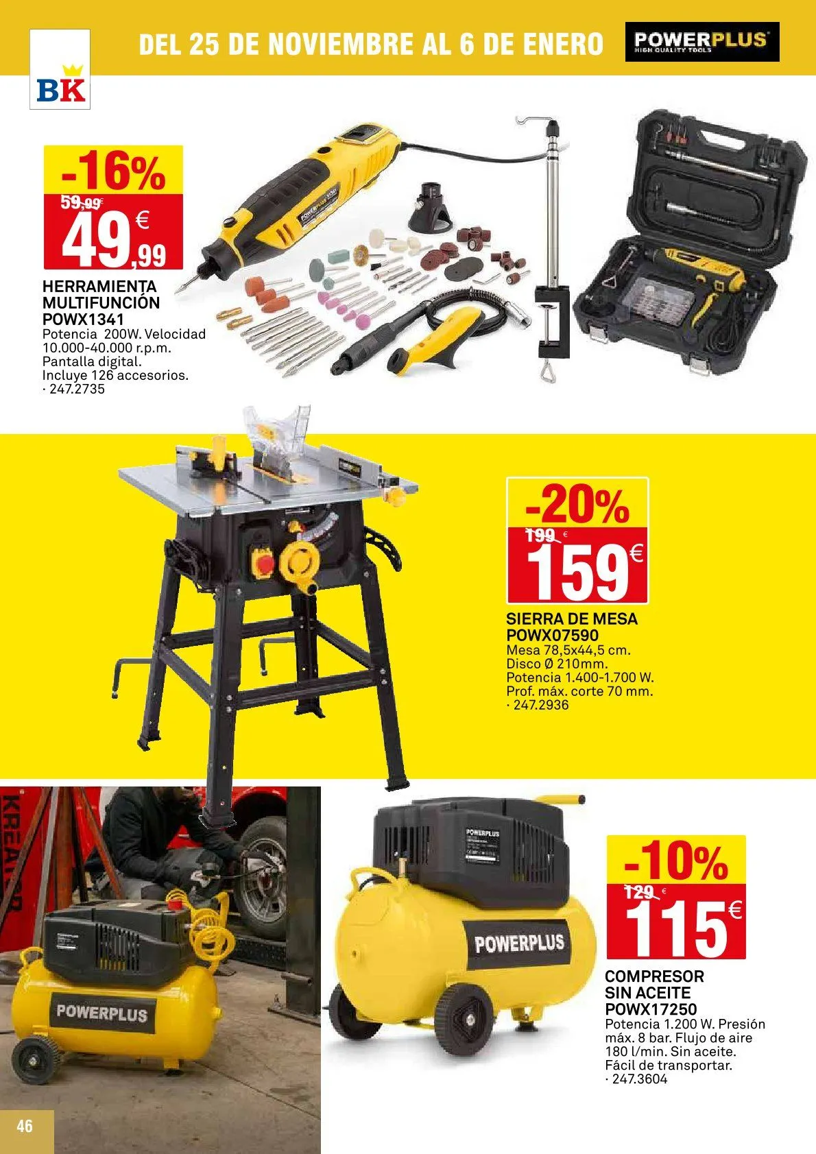 Catálogo de Bricoking Ofertas 25 de noviembre al 6 de enero 2026 - Página 46