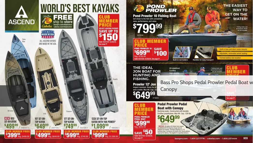 Cabelas Sales from December 1 to December 31 2025 - flyer page 45