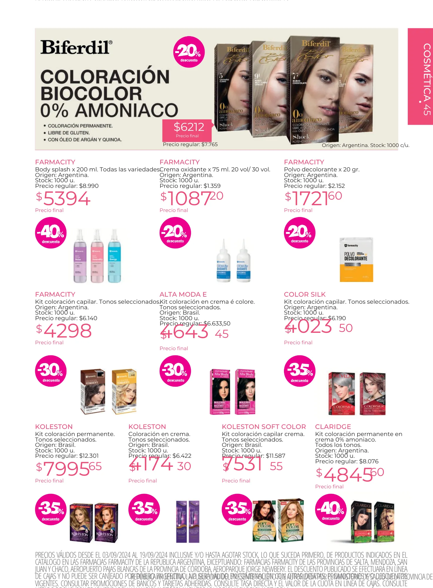 Ofertas de Ofertas de primavera! 3 de septiembre al 19 de septiembre 2024 - Página 41 del catálogo