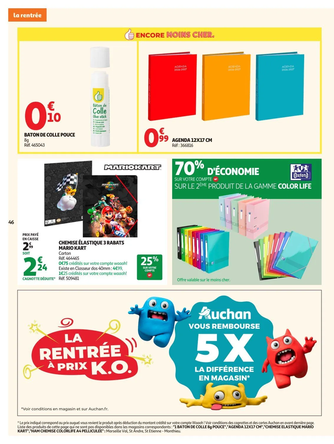 Catalogues Auchan du 28 juillet au 8 août 2026 - Catalogue page 46