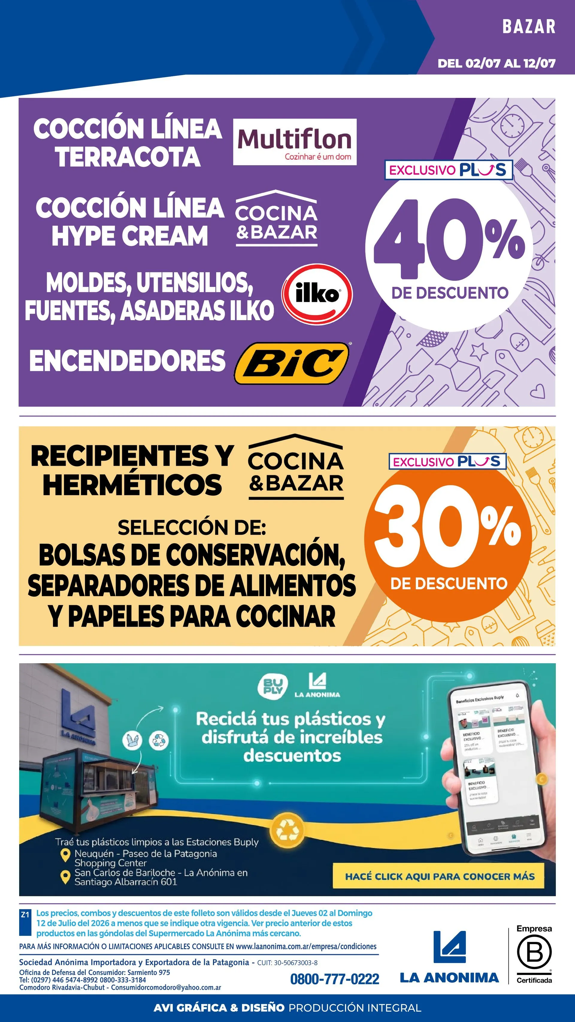 Ofertas de Ofertas La Anónima 2 de julio al 12 de julio 2026 - Página 46 del catálogo