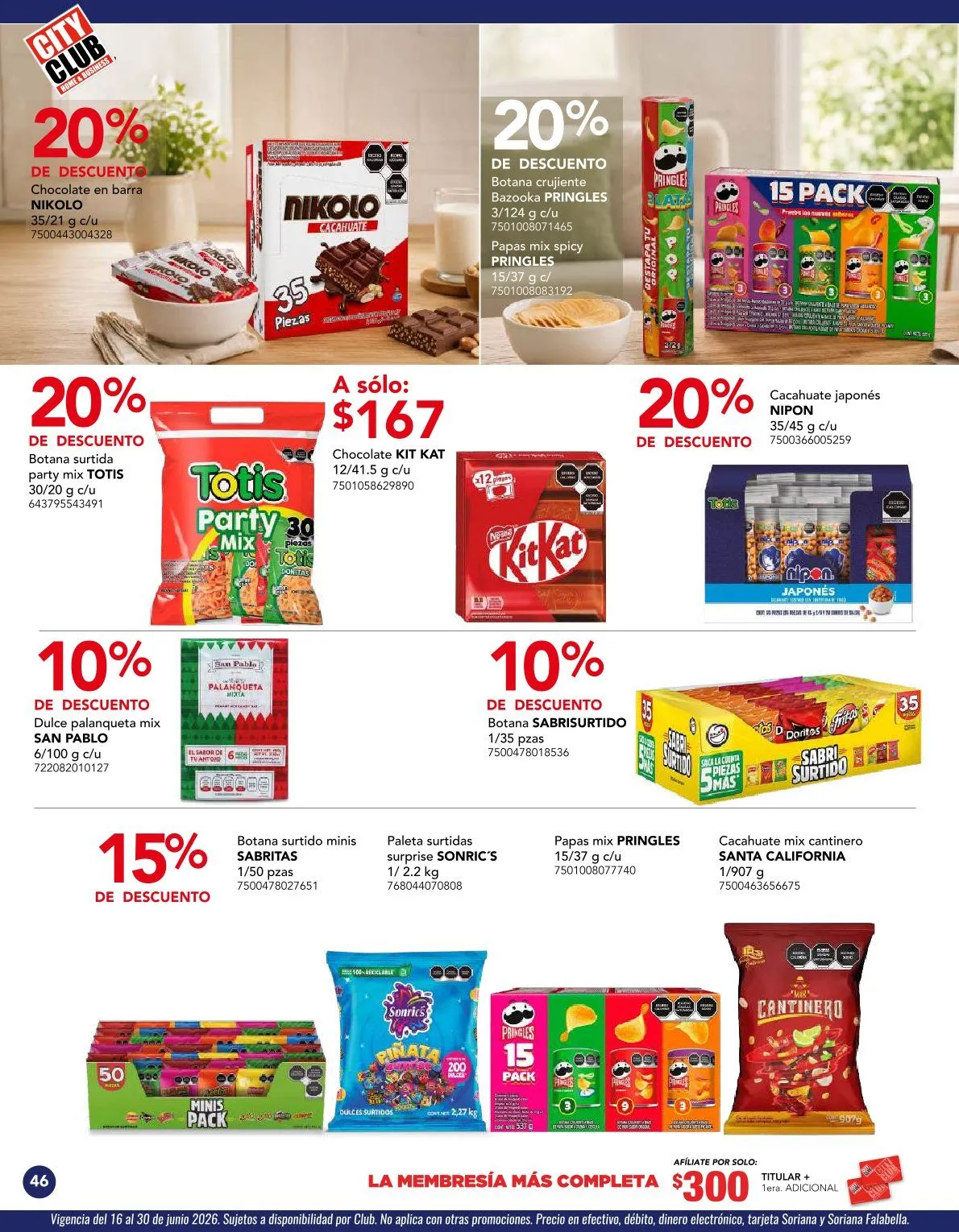 Catálogo de City Club Ofertas 1 de junio al 30 de junio 2026 - Pagina 46