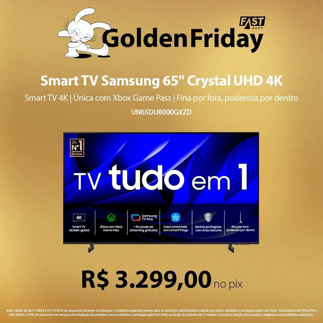Encarte de Fast Shop Black Friday 30 de novembro até 1 de dezembro 2024 - Pagina 6
