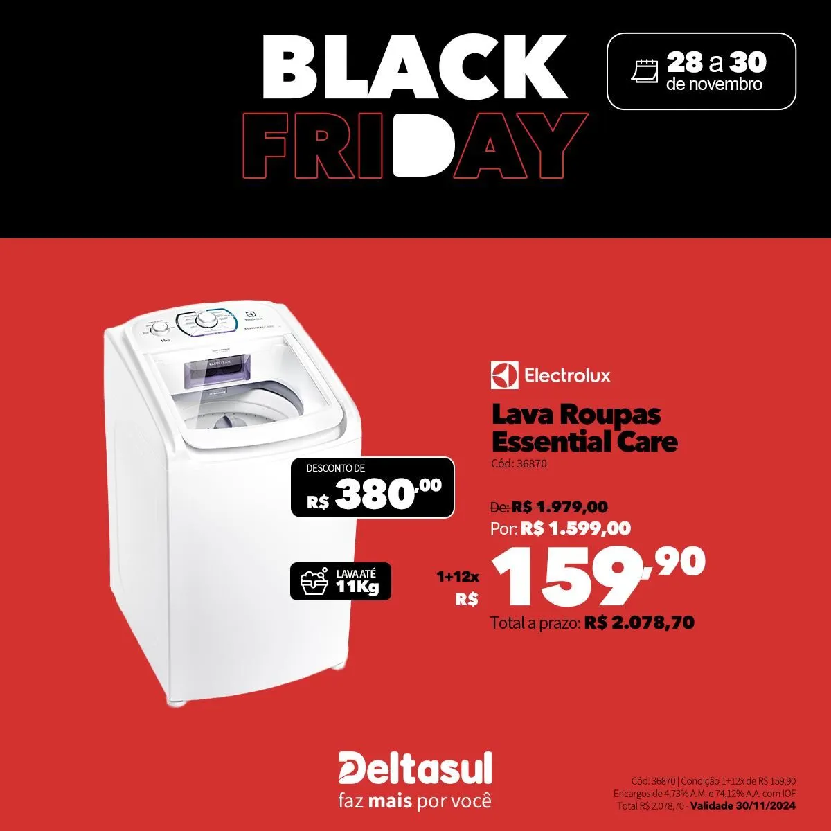 Encarte de Deltasul Black Friday 29 de novembro até 30 de novembro 2024 - Pagina 8