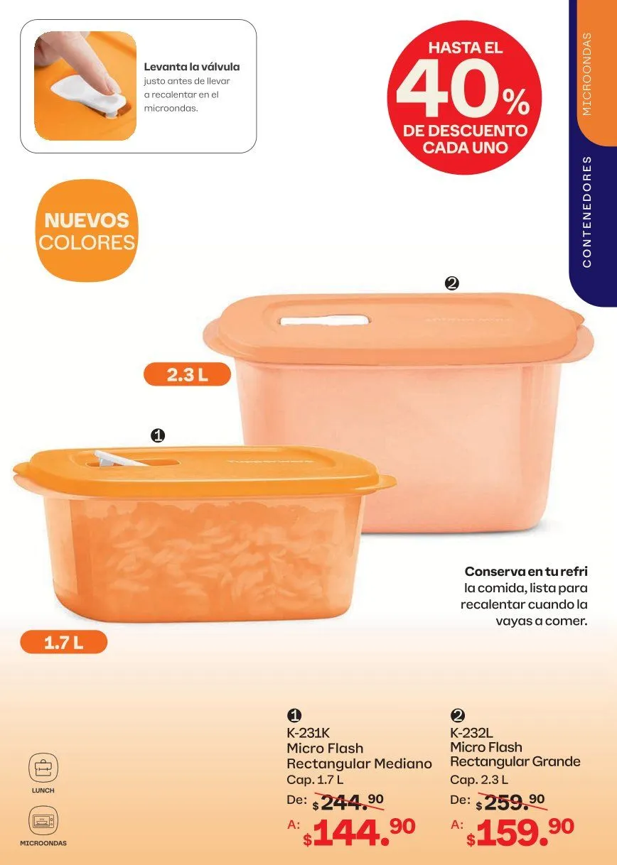 Catálogo de Tupperware Ofertas 15 de junio al 12 de julio 2026 - Pagina 47