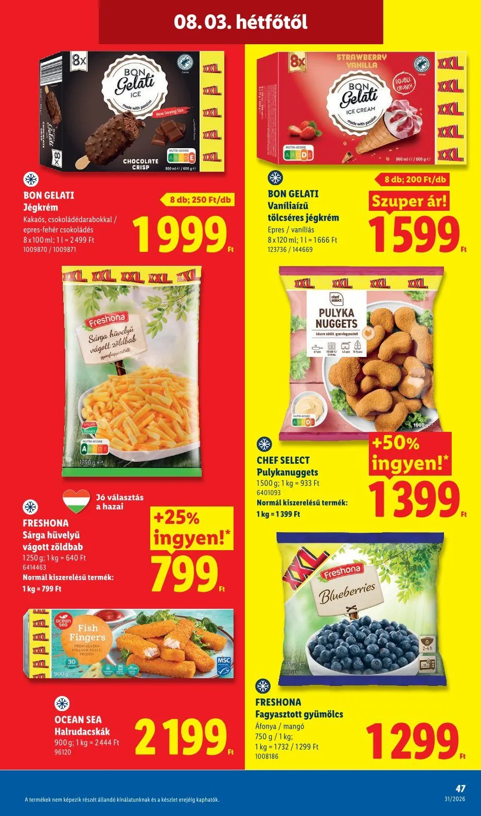Katalógus Lidl július 30.-tól augusztus 8.-ig 2026. - Oldal 47