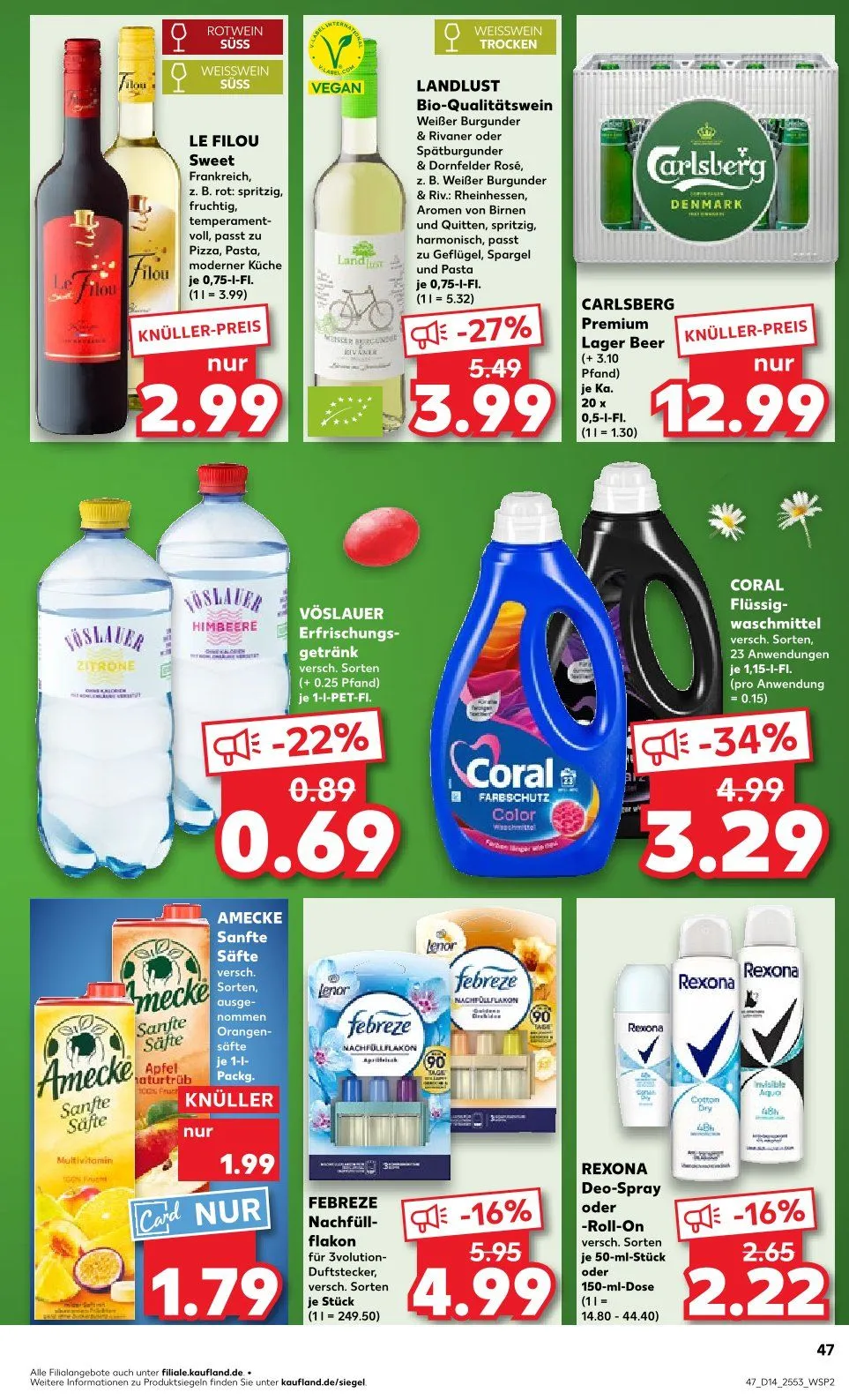 Kaufland Prospekt von 3. April bis 9. April 2025 - Prospekt seite 47