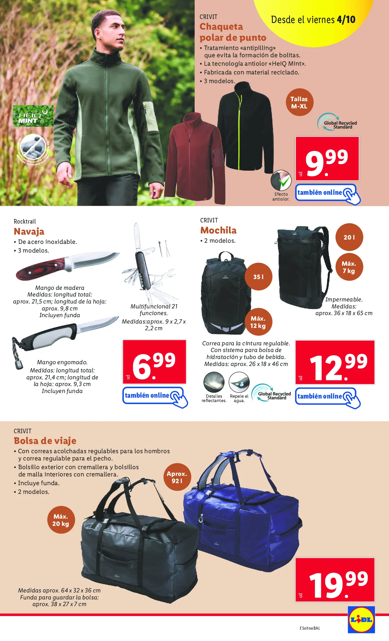 Catálogo de Lidl Ofertas desde el 30/06 al 06/10 30 de septiembre al 6 de octubre 2024 - Página 47