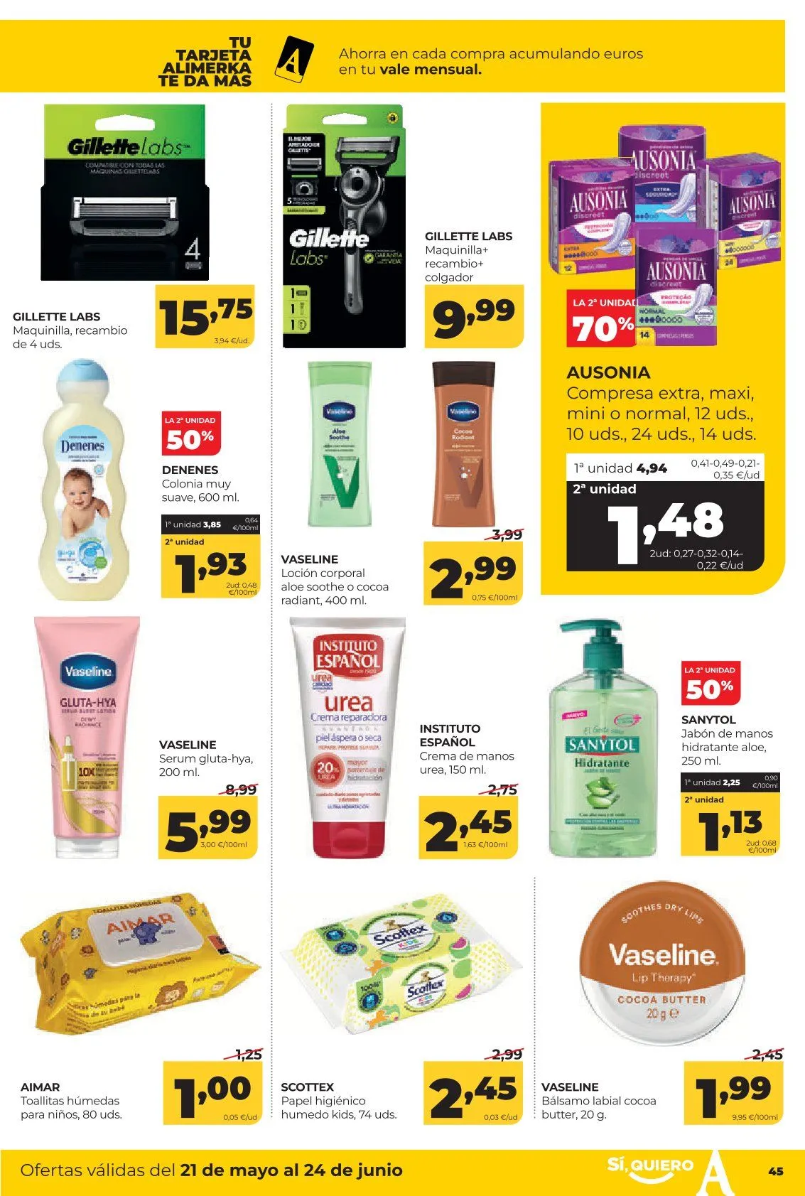 Catálogo de  Alimerka Ofertas 18 de mayo al 24 de mayo 2026 - Página 47