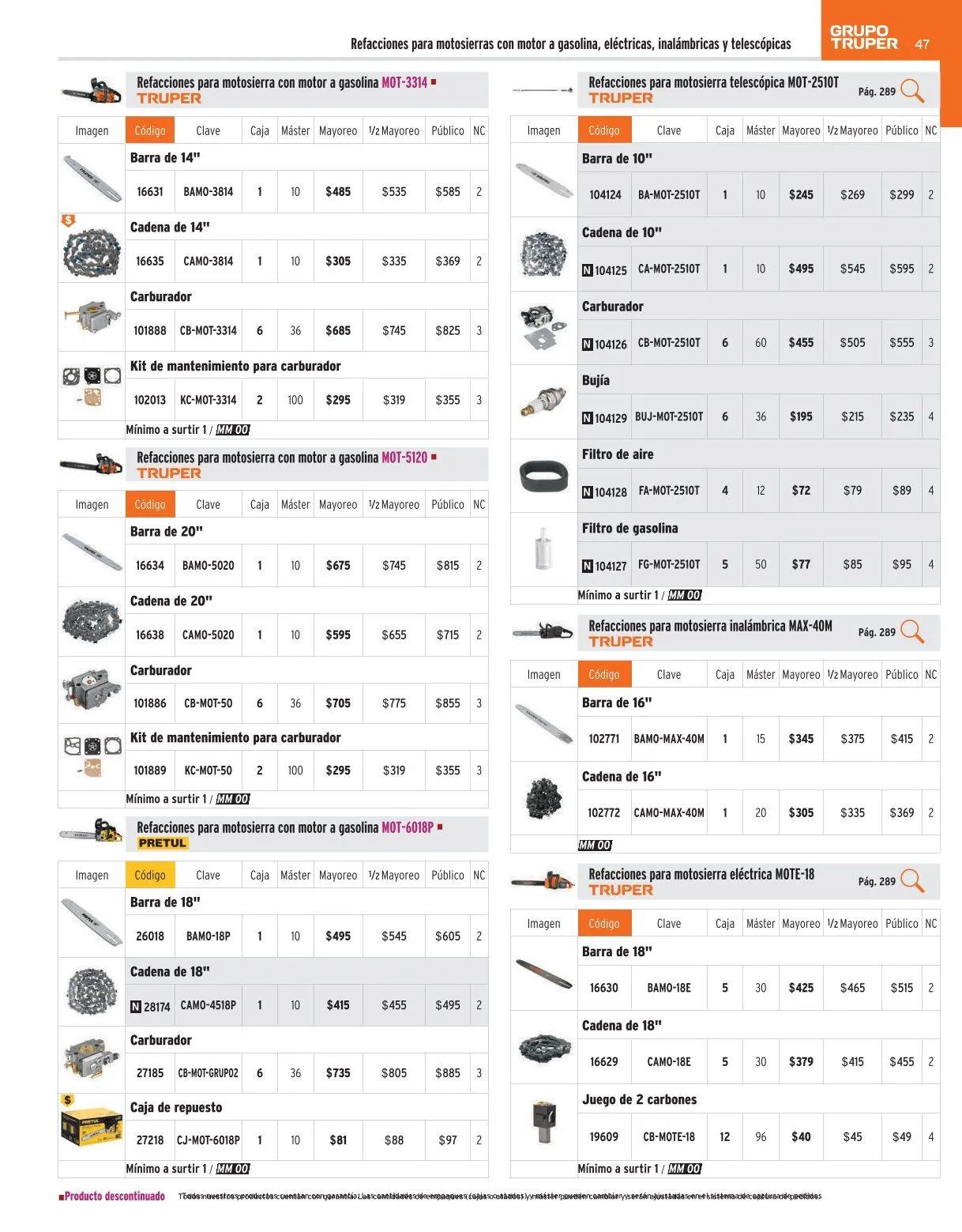Catálogo de Truper catálogos y ofertas 20 de marzo al 30 de mayo 2026 - Pagina 47
