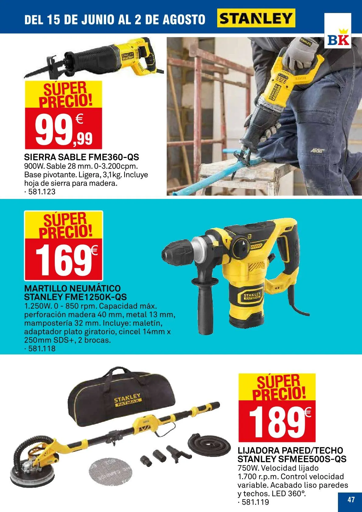 Catálogo de Bricoking Ofertas 15 de junio al 2 de agosto 2026 - Página 47