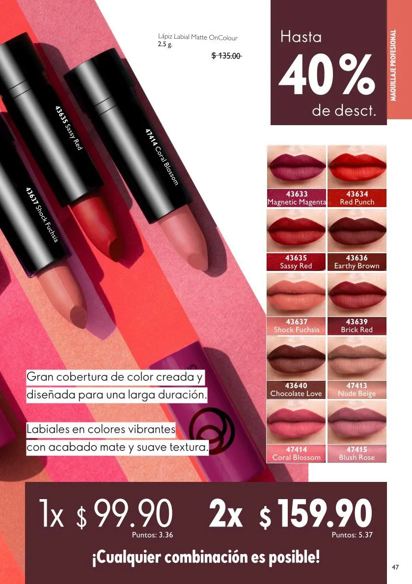 Catálogo de  Oriflame Ofertas 20 de junio al 10 de julio 2026 - Pagina 47