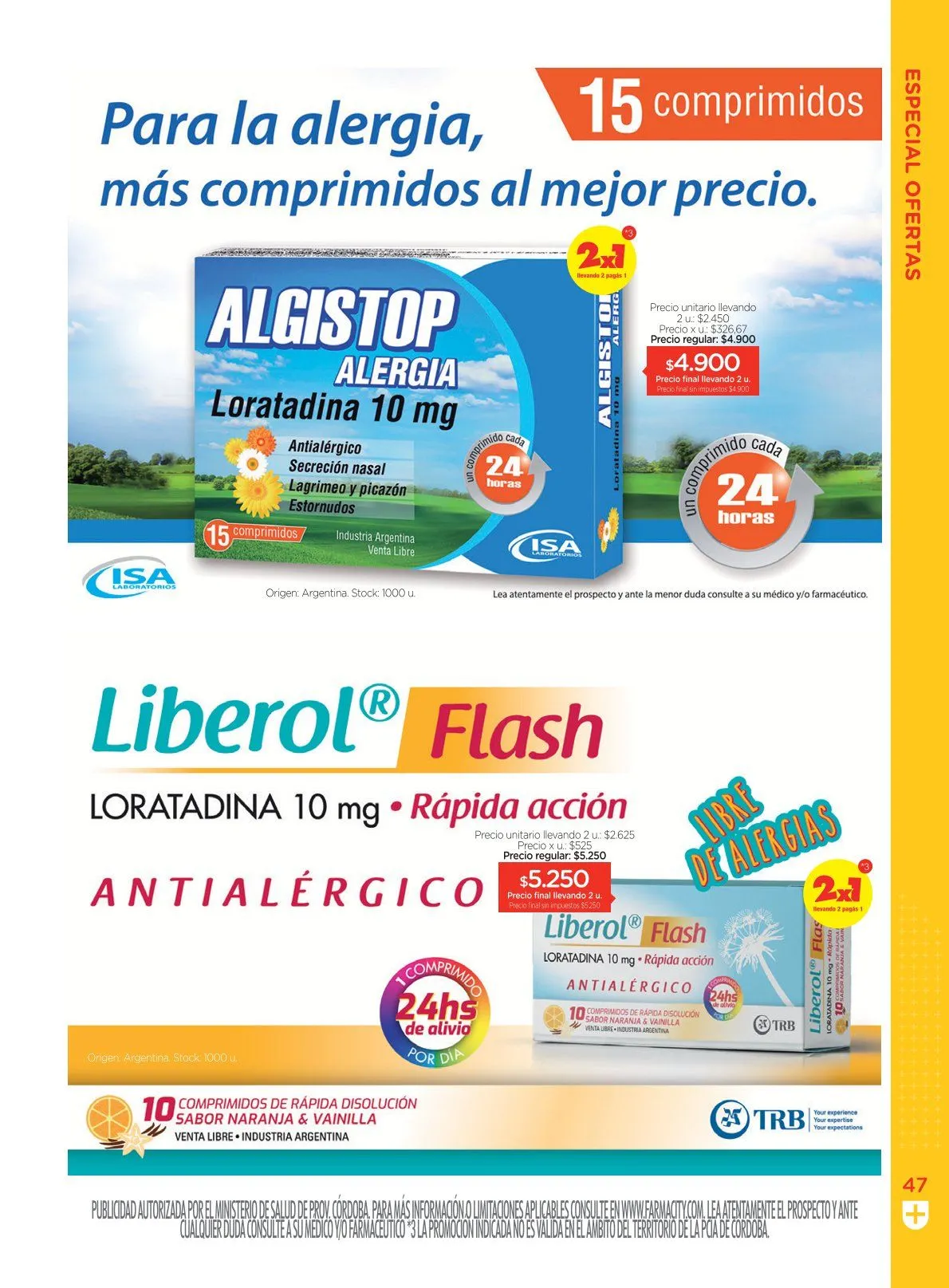 Ofertas de Farmacity Ofertas 2 de junio al 22 de junio 2026 - Página 47 del catálogo
