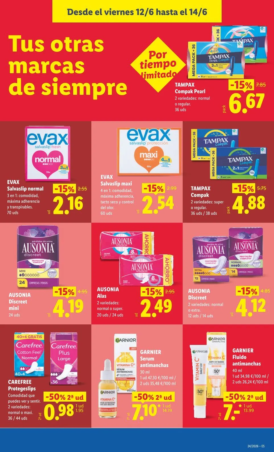 Catálogo de  Catálogos de Lidl 8 de junio al 14 de junio 2026 - Página 47