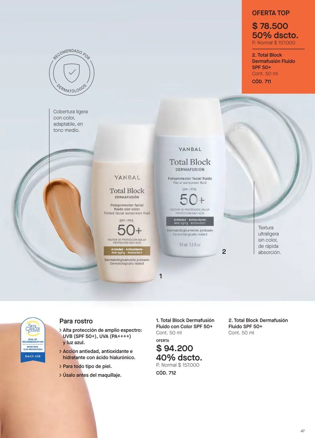 Catalogo de Yanbal Ofertas 23 de mayo al 19 de junio 2026 - Pag 47