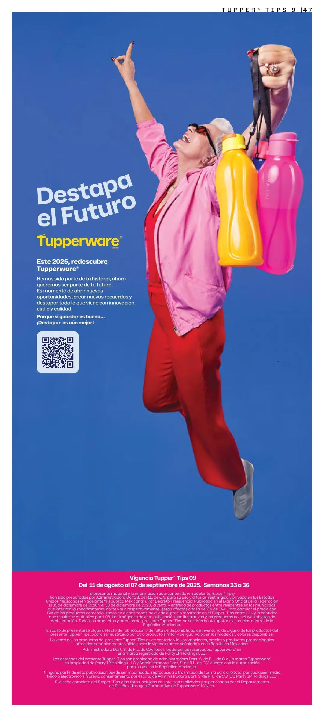 Catálogo de Tupperware logo de catálogo 11 de agosto al 7 de septiembre 2025 - Pagina 56