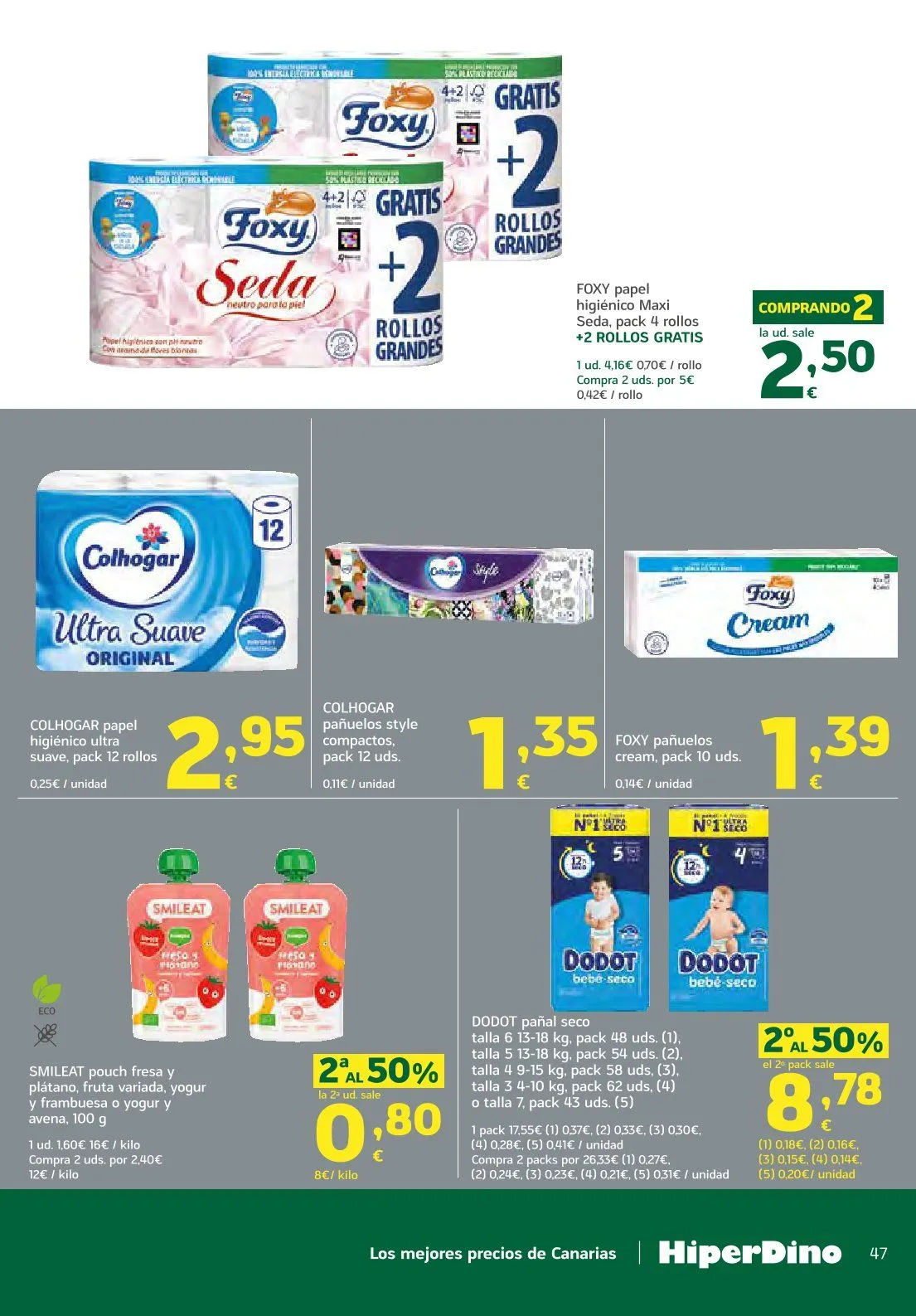 Catálogo de HiperDino Sales 23 de abril al 7 de mayo 2026 - Página 47